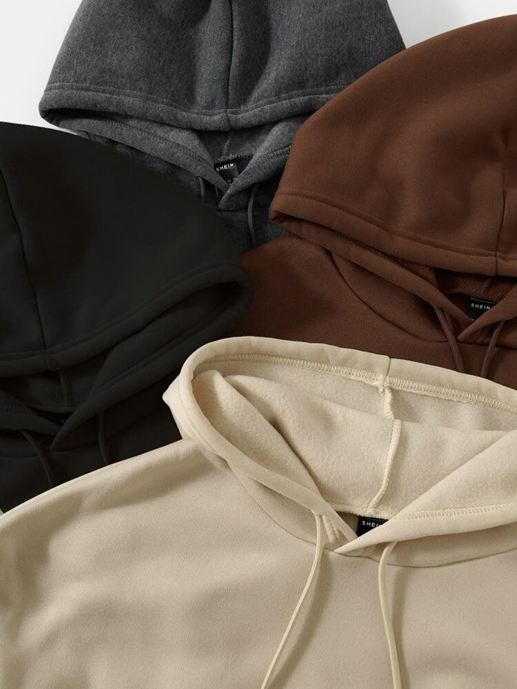 PLAIN HOODIES